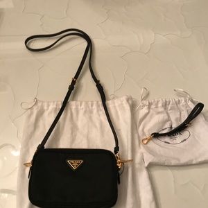 Prada small purse/clutch with dust bag and card